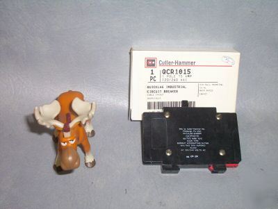 Cutler hammer quicklag circuit breaker QCR1015 15 amp *