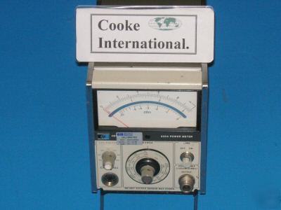 Hp. agilent 435A. rf analog power meter.