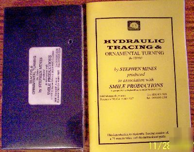 Hydraulic tracing & ornamental turning - vhs video