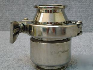 Hygienic stainless steel check valve 1.5