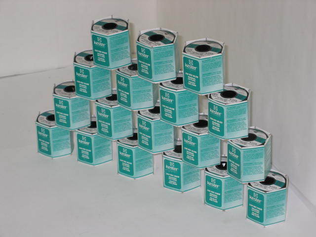 Kester no-clean 96.5TIN 3SILVER.5CU .015DIA solder 18LB