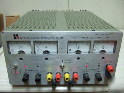 Topward dual/2 tracking dc power supply tps-4000