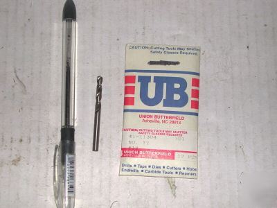 New union brand #17 screw length drill bit - 1PK/12EA