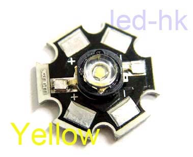 5X high power led lamp light 3 watt yellow diy