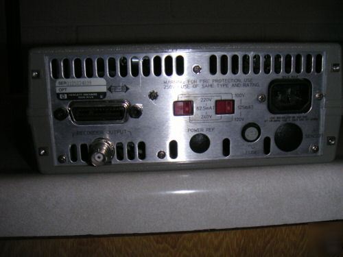 Agilent/hp 437B power meter 100KHZ-50GHZ