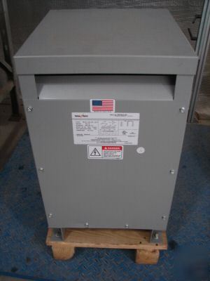 Federal pacific 15 kva transformer 3 phase delta - wye 