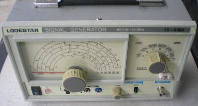 Lodestar signal generator sg-4160B 100KHZ to 150MHZ