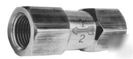 New brand air compressor in line check valve 3/8X3/8NPT