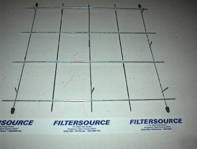 Paint spray booth filter grid 20X25 steel -10/case 