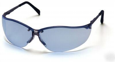 Pyramex V2 venture metal infinity blue safety glasses