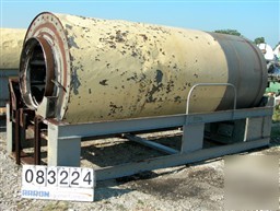 Used: rotary air dryer, 304 stainless steel. horizontal