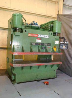 175 ton niagara model hd-175-6-8 hydraulic press brake