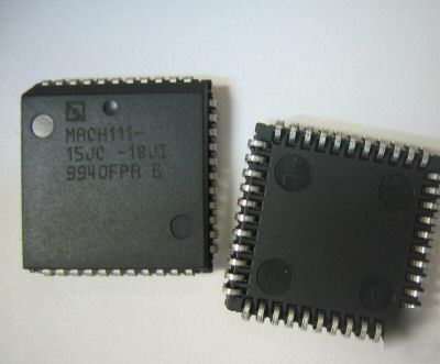 35PCS p/n MACH111-15JC ; ic , pkg: plcc , 44-pin