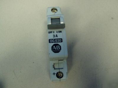 Allen bradley 3A 1P circuit breaker m/n: 1492-CB1 DG030