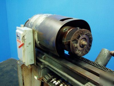 Blount 5HP adjustable speed lathe w/ tooling & buffers