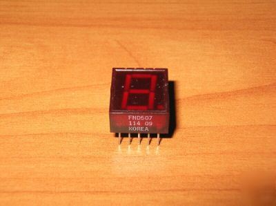 FND507 seven-segment numeric led display goldpin