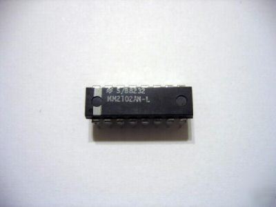 MM2102AN-l nsc 1K sram 2102 F2102F MK4102 TMS4033 ic
