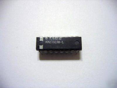 MM2102AN-l nsc 1K sram 2102 F2102F MK4102 TMS4033 ic