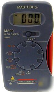 Mastech mini-size 13-range digital multimeter dmm vom