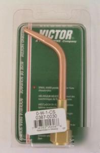 New victor 0-w-1 100 series welding nozzle 0387-0030 