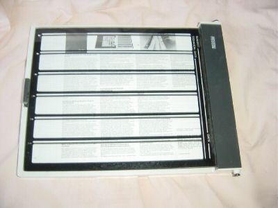 Patterson technical data visual filing system board