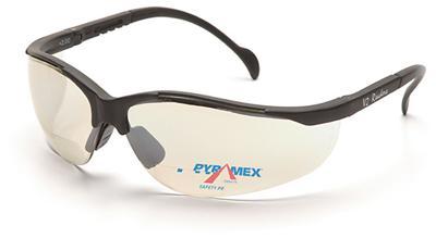 Pyramex bifocal reading safety glasses +1.5, i/o
