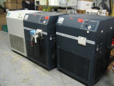 2 blue neslab chiller hx-300, water cooled, 2 unit