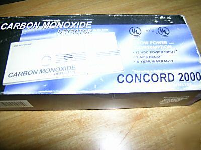 Bw tech C0-1 concord 2000 carbon monoxide detector
