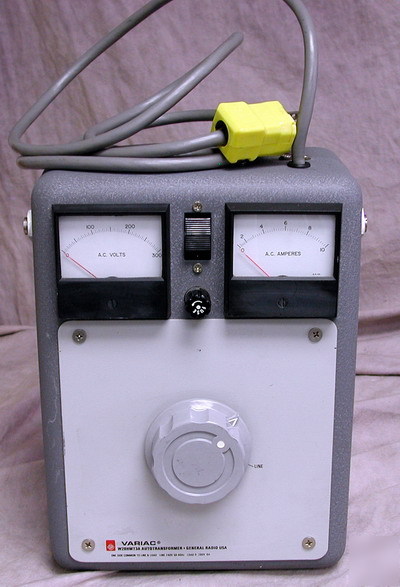 General radio variac 240V/120V W20HMT3A 