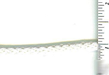 100% cotton white drawstring 50 yards lot