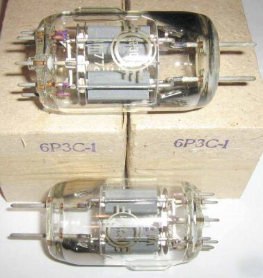 6R3S1= 6P3C-1= GU191 double beam tetrode tubes in box 2