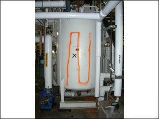 850 gal, 304 stainless steel tank-27402