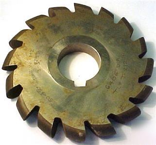 Hss convex milling cutter 5-1/2