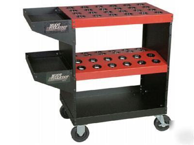 Huot cnc tool cart holds 36 hsk 100A toolholders