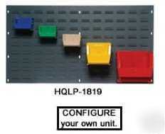 Stack & lock container system, louver panel,bin,storage