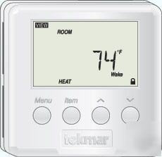 New tekmar programmable thermostat 512 two stage heat 