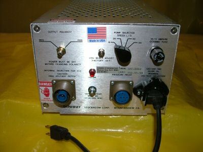Duniway stockroom corp. ion pump control unit ipc-E062