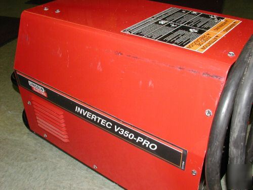 Lincoln invertec V350 pro construction mig/tig/stick