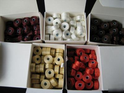 New 25 boxes a & e prewound bobbins in box bobbin a++