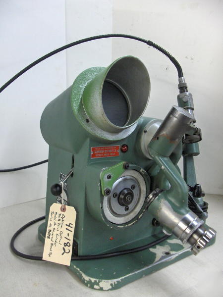 Optima optical drill point grinder universal bench top