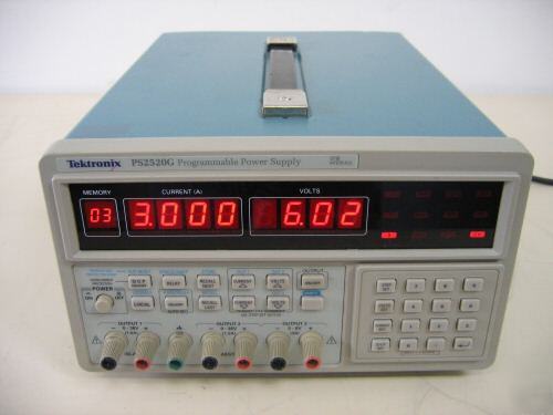 Tektronix PS2520G tripple output power supply