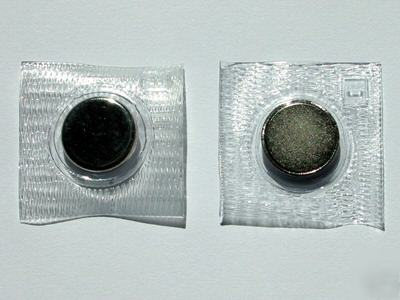 12MM magnetic snap nickel hidden w/pvc pad 100 MSG12-nl