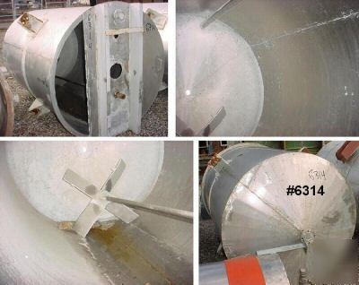 900 gallon j and d erection mix tank - s/s