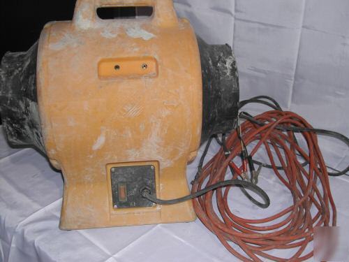 Americ vaf-1500 industrial dc electric vent blower used