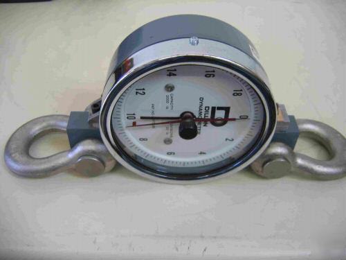 Dillon ap dynamometer, 2000LB. capacity, 20LB. accuracy