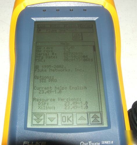 Fluke networks onetouch seriesii pro network assistant