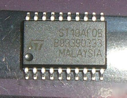 New ST19AF08 smartcard smart card 8K eeprom xm cap