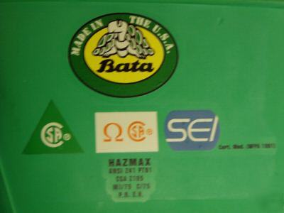 New bata safety boots size-12 / hazmax ansi Z41 PT91 / 