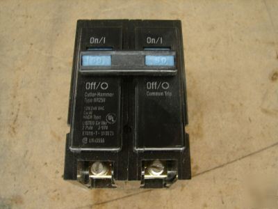 New cutler hammer BR250 50A 2 pole circuit breaker home
