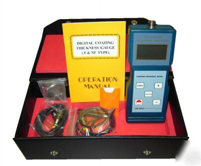 New digital thickness meter/guage paint/powder coating 